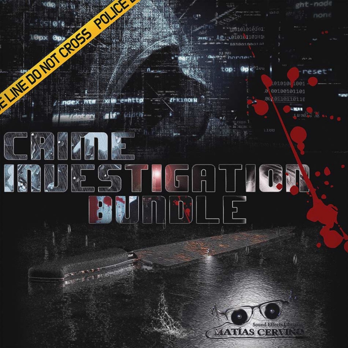MatiasMac.SD - Crime Investigation Bundle Sample Packs Software GUI Artwork